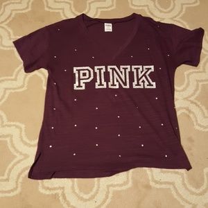 Victoria's Secret Pink BLING legging tee